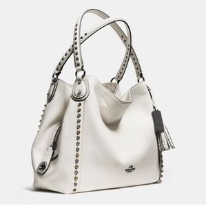 Coach Edie 31 Bandana Rivet Shoulder Bag